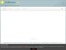 Tablet Screenshot of digarsa.com